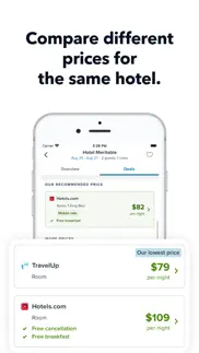 trivago: compare hotel prices iphone screenshot 4