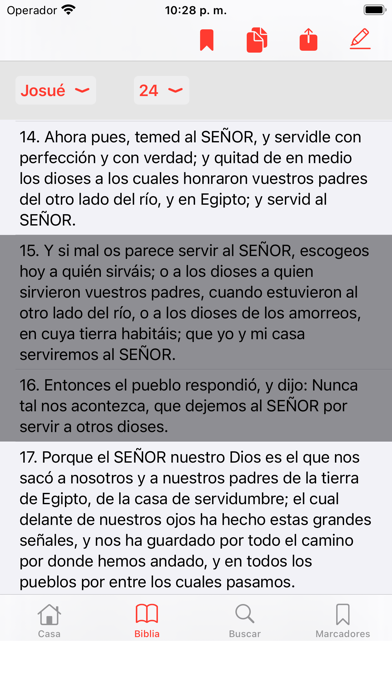 Biblia del Oso RV 1569 Screenshot