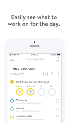 Game screenshot Jaydaafitness apk