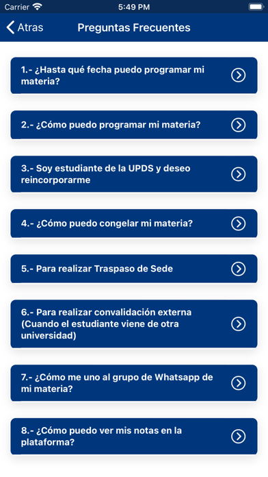 UPDS - TARIJA Screenshot