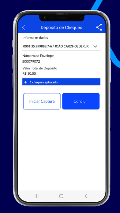 Banrisul Depósito de Cheques Screenshot