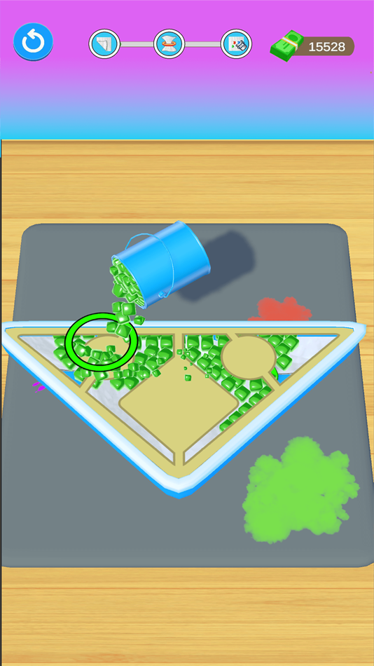 #3. Ice Dye (iOS) 由: Maksym Vasylevych
