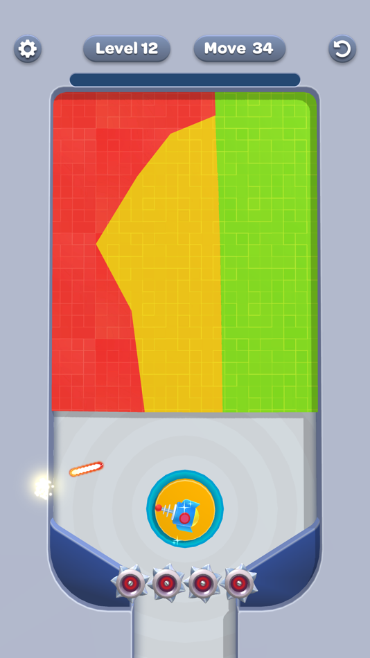 #3. Ricochet Slicer (iOS) 由: Rollic Games
