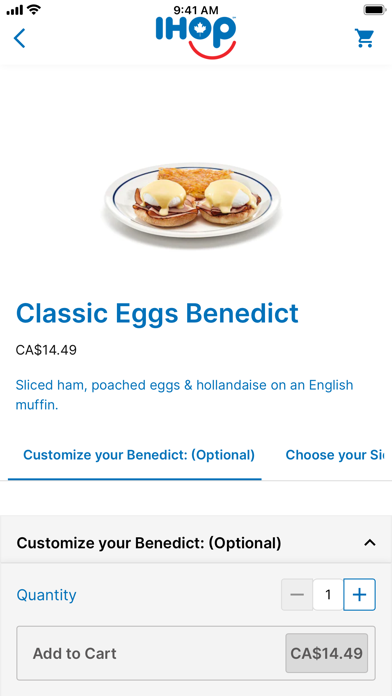 IHOP Canada Screenshot