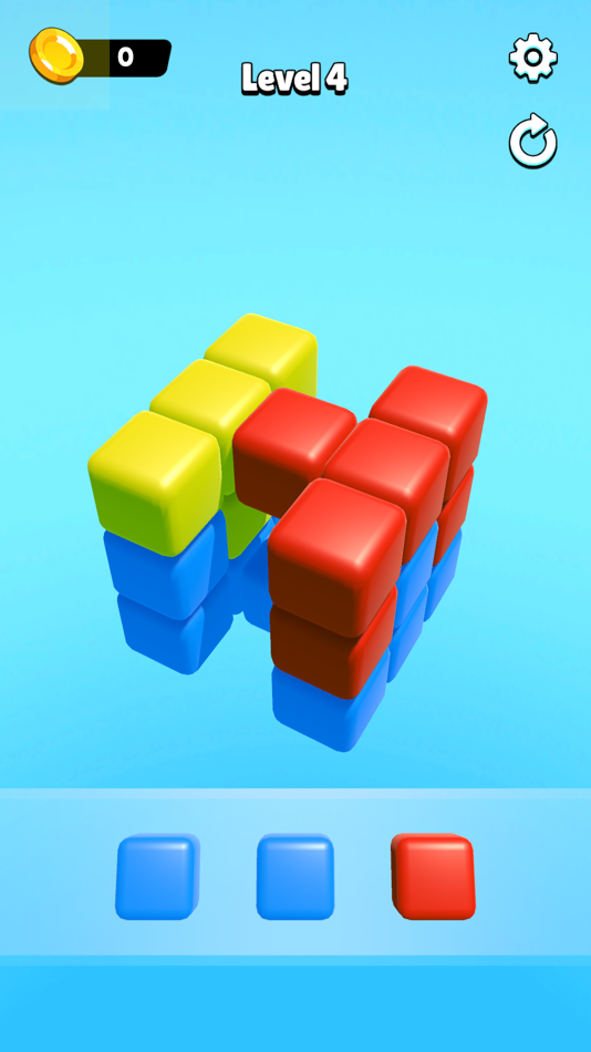 #1. Drop Cubes (iOS) Podle: ZiNKY OYUN YAZILIM ANONiM SiRKETi