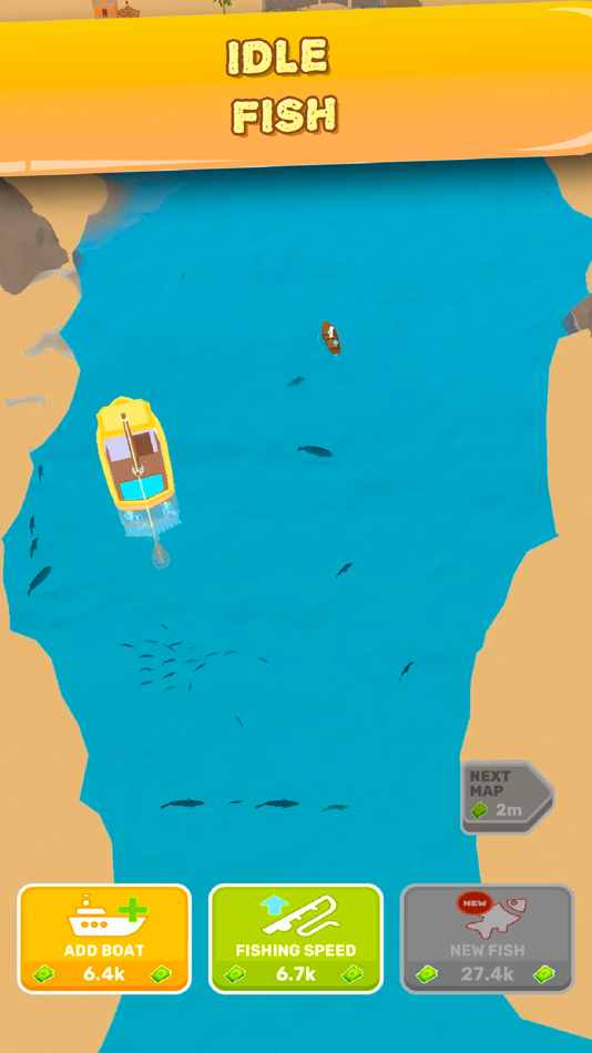 #4. Fish Tycoon: Idle Game (iOS) Podle: Roman Konstantinov