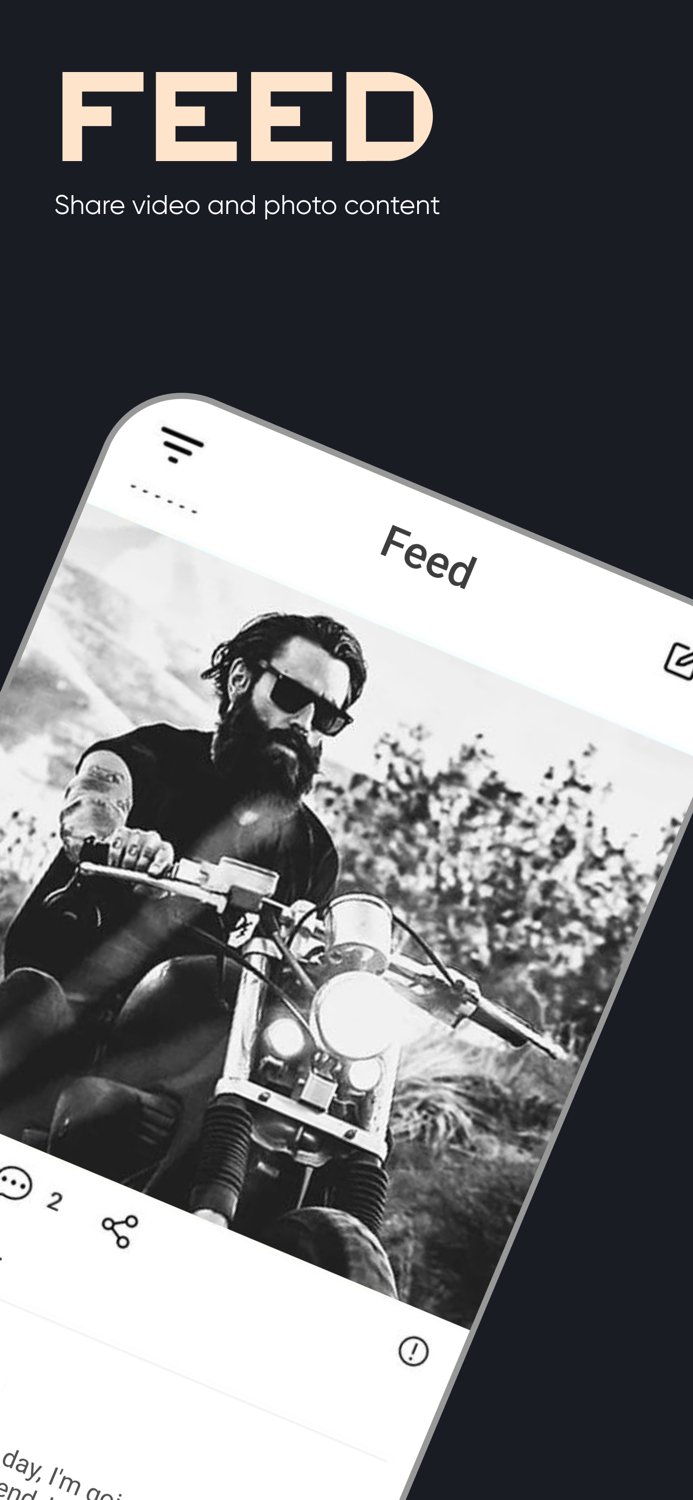 RiderNet - moto social network