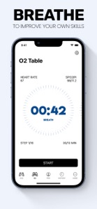 Freedive Apnea Breath Trainer screenshot #3 for iPhone