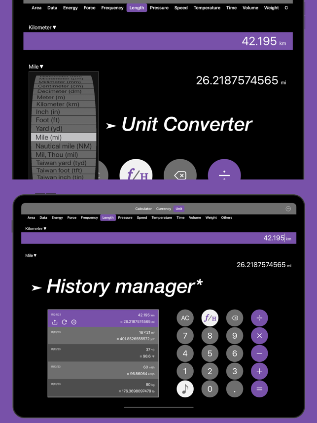 ‎Calculator - Currency - Screenshot ng Unit