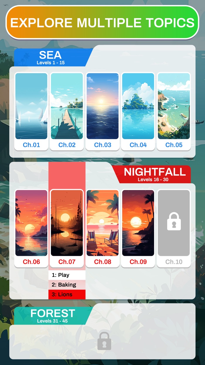 Word Search - Fun Puzzle Game