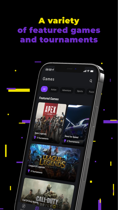 Knockout – Gaming Tournaments Screenshot