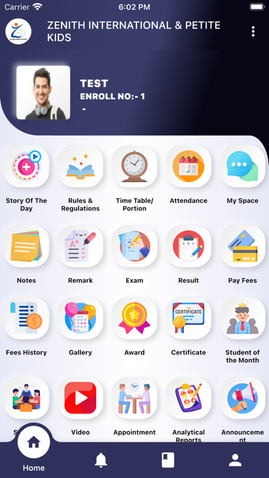 ZENITH INTERNATIONAL & PETITE Screenshot