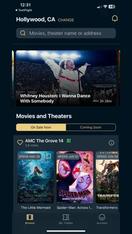Game screenshot Hollywood.com - Tickets & More mod apk