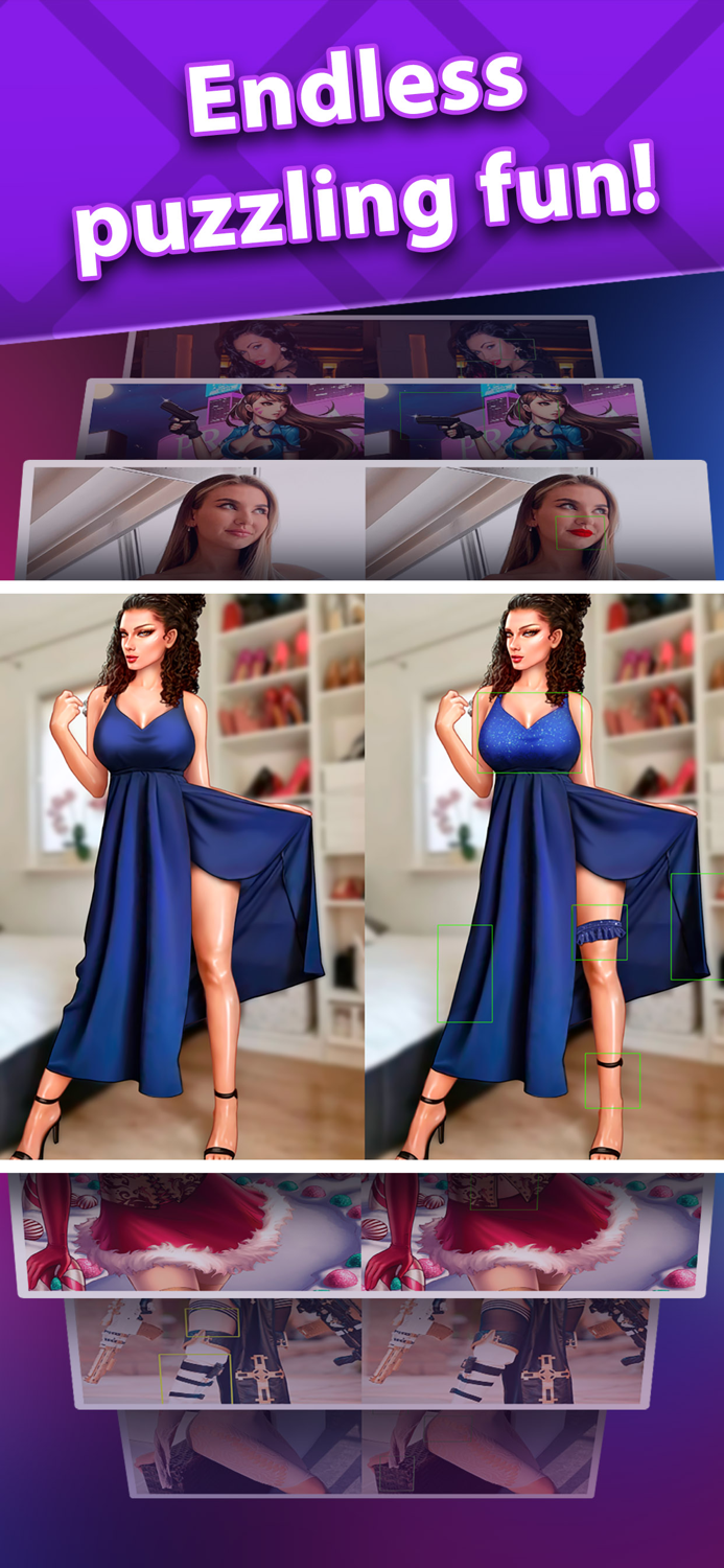 Sensual Spot the Difference