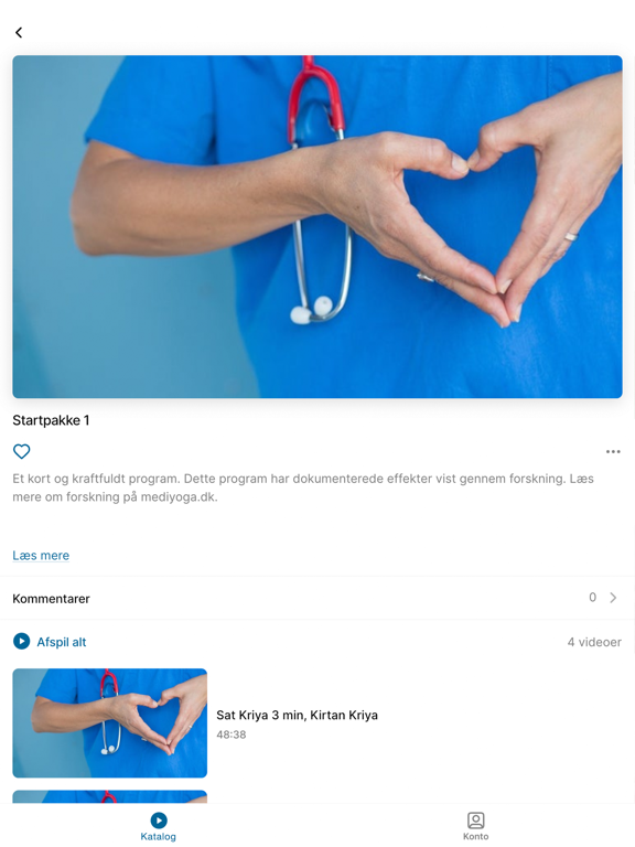 Screenshot #6 pour MediYoga Danmark Play