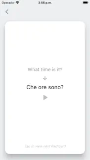 everlang: italian iphone screenshot 3