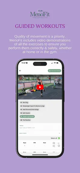 Game screenshot MenoFit: Menopause Fitness App hack