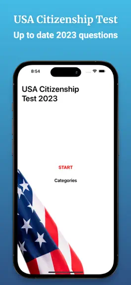 Game screenshot USA Citizenship Test 2023 mod apk