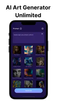 ai art generate app.limitless iphone screenshot 1