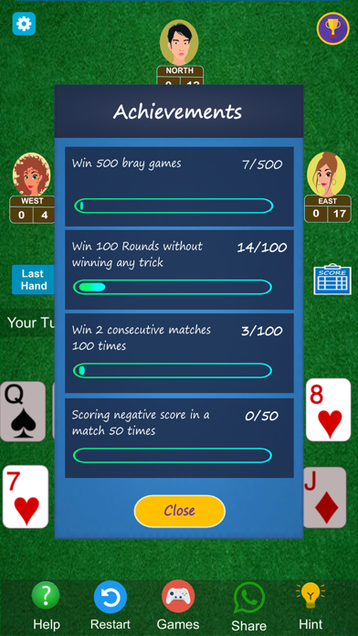 Bray Card Game Screenshot