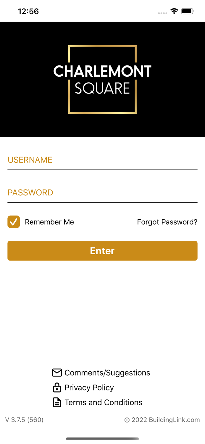 Charlemont Square Resident App