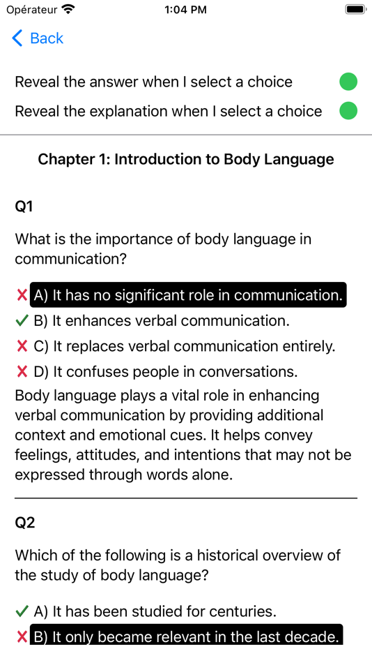 #3. Body Language Exam (iOS) Podle: Martin Tseng