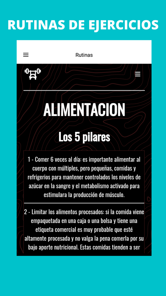 Rutinas de Entrenamiento