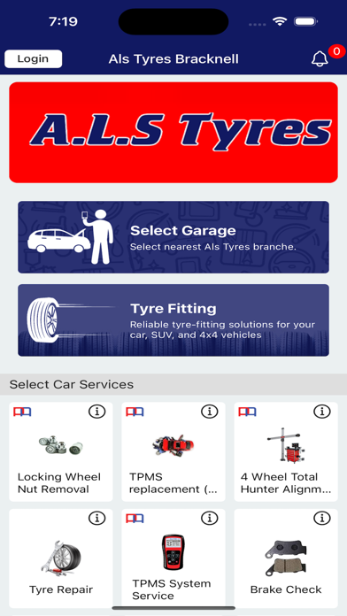 ALS Tyres Screenshot
