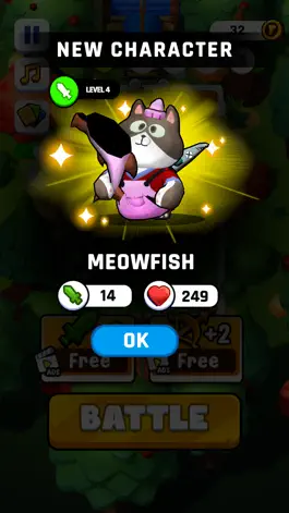 Game screenshot Meow Merge: Cat Battle apk