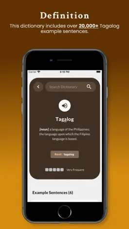 Game screenshot TDC Tagalog Dictionary apk
