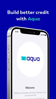 aqua credit card iphone screenshot 1