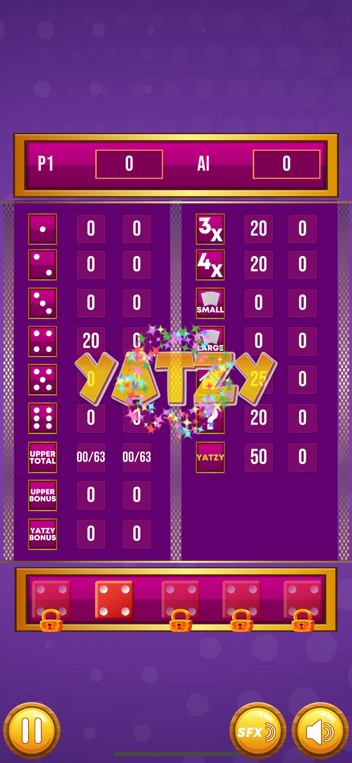 Yatzy - Offline Dice Game