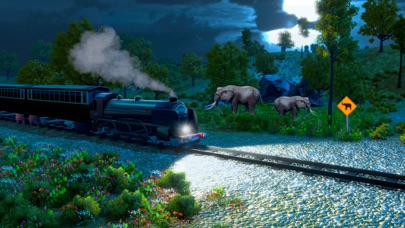 Jungle train driving simulator Screenshot