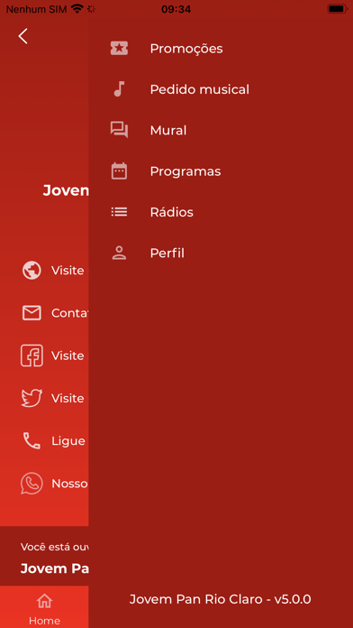 Jovem Pan News FM de Rio Claro Screenshot