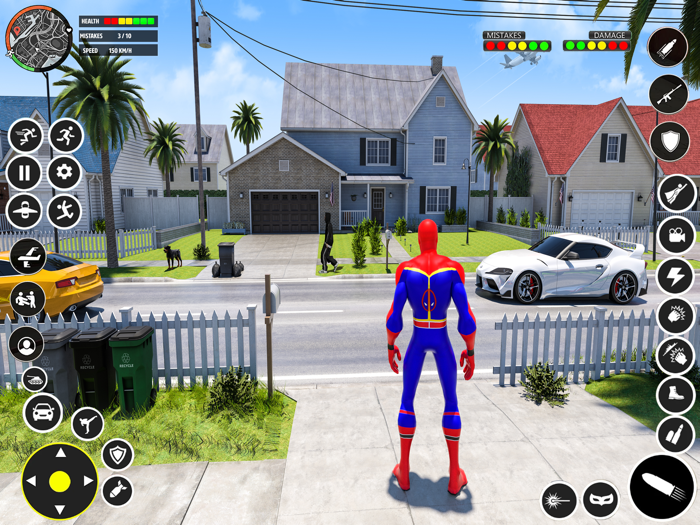 Spider Rope Hero Super City