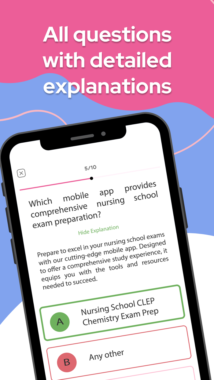 CLEP Chemistry Exam Prep Test