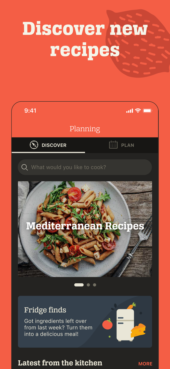 KptnCook Meal Plans and Recipes