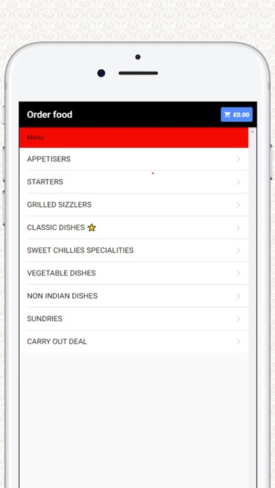 Sweet Chillies Cuisine Screenshot