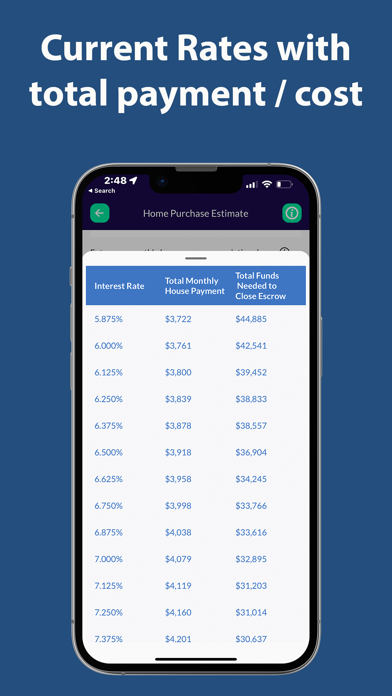 Buy A House Calc Screenshot