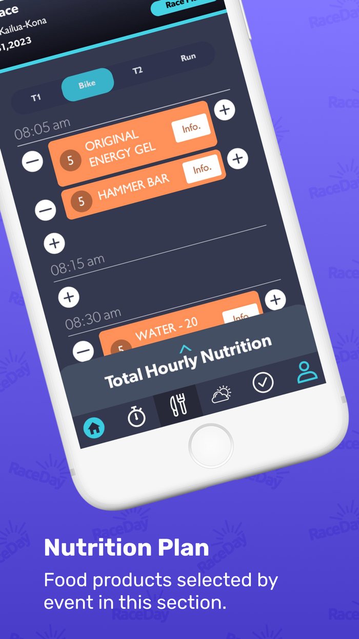 RaceDay Triathlon Planner