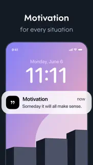 motivation - daily quotes iphone screenshot 1