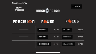 Inner Armor iPhone screenshot 3 - Sports app