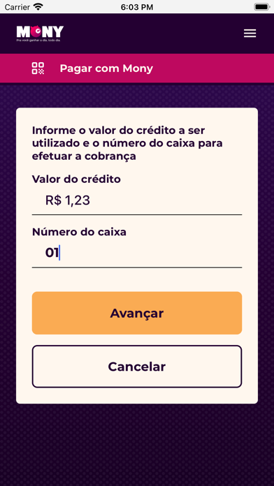 Mony Empresas Screenshot