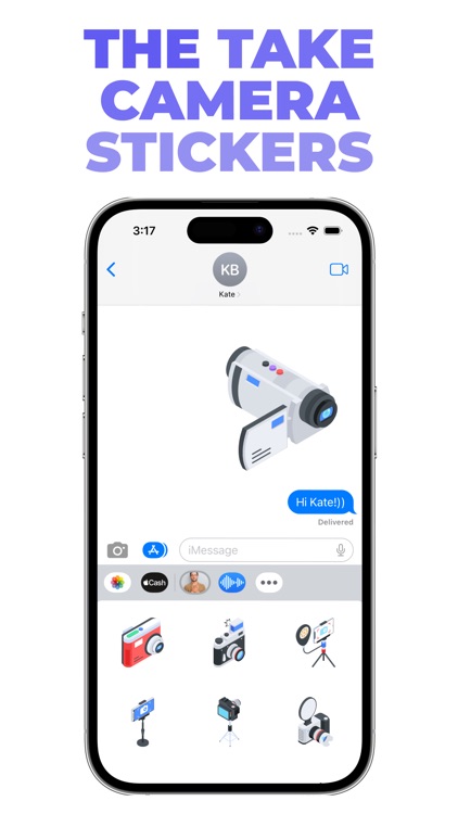 The Take Camera stickers