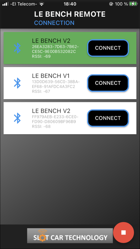 #1. Le Bench Remote (iOS) Podle: RATIO TECH INGENIERIE