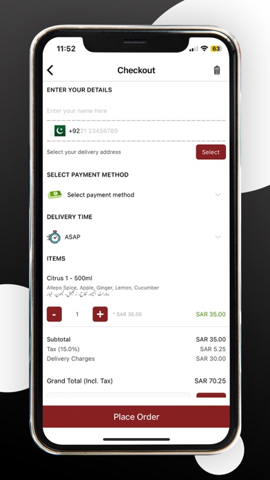Juice Press SA Screenshot