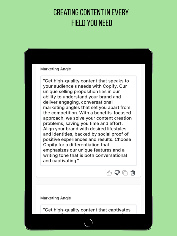 App screenshot