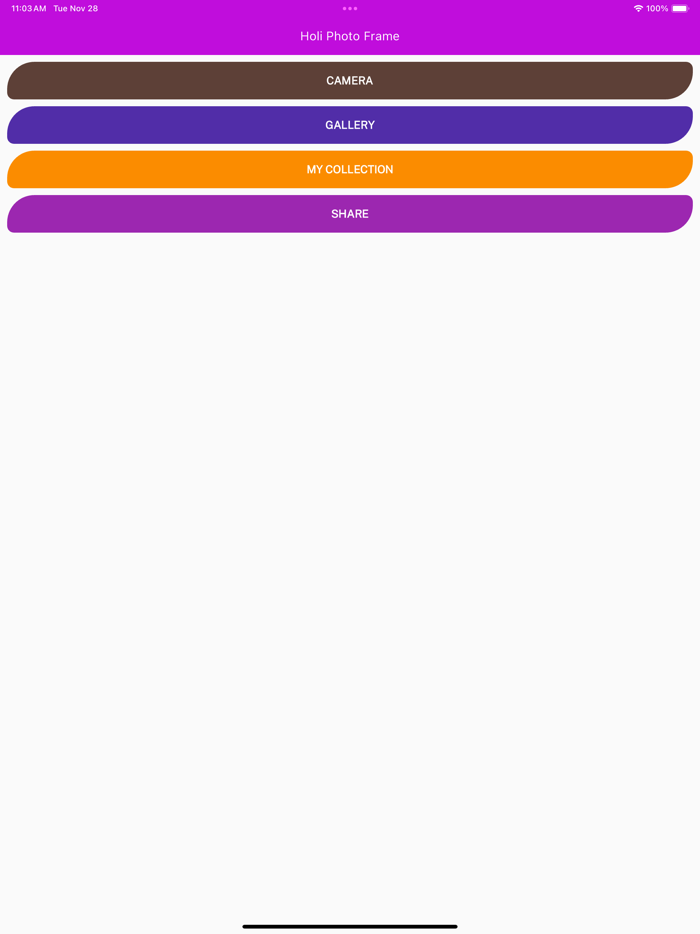 Holi Photo Frame 2024