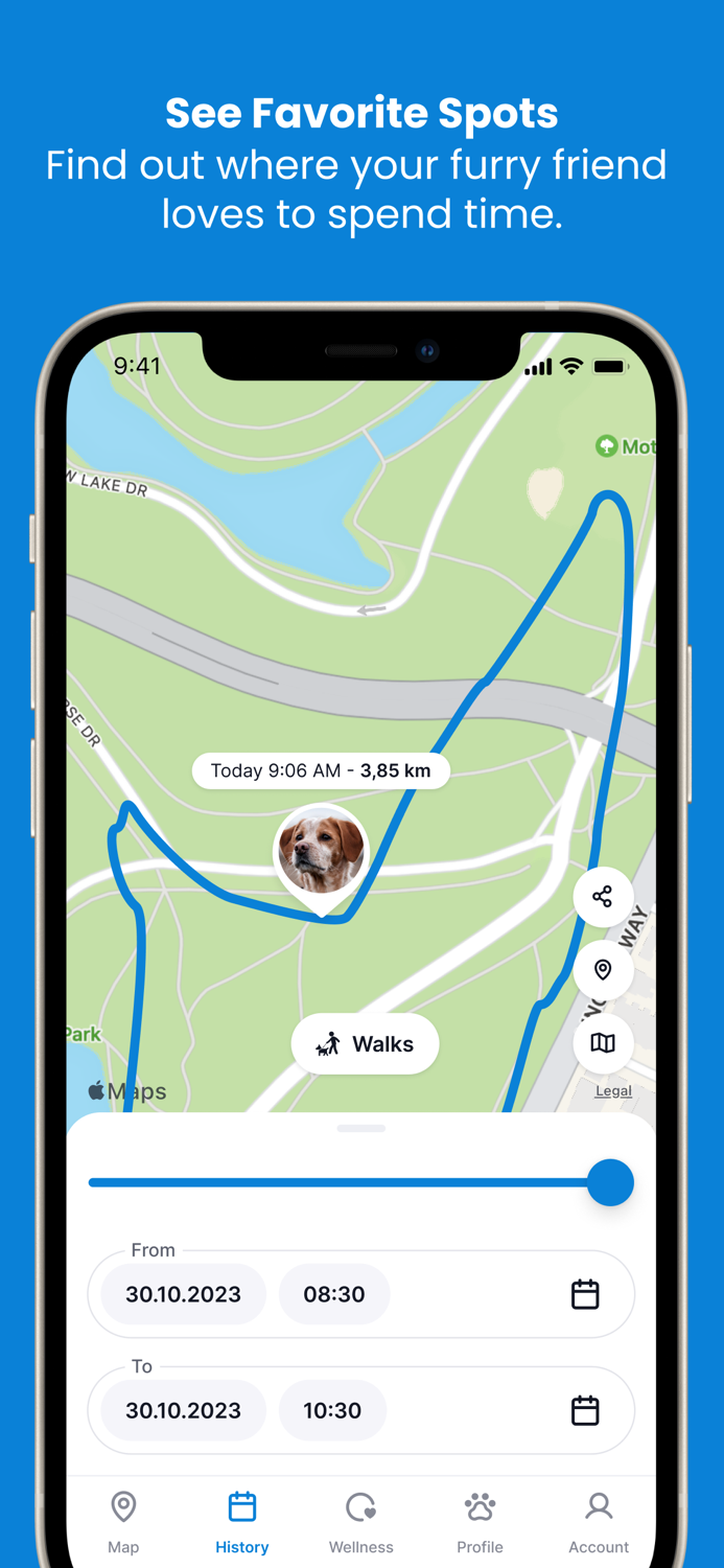 Tractive GPS for Dogs and Cats