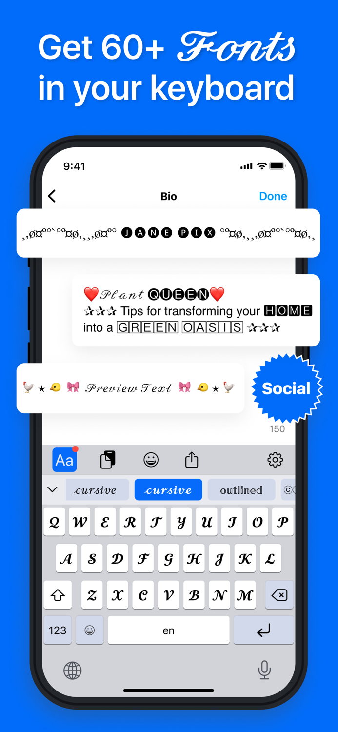 Keyboard Fonts Pro